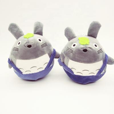 China Custom Plush Toy For Crane Machines Wholesale Gray 20cm PP Cotton Plush Toy Totoro Cartoon Cute Japanese Movie Plush Toy for sale