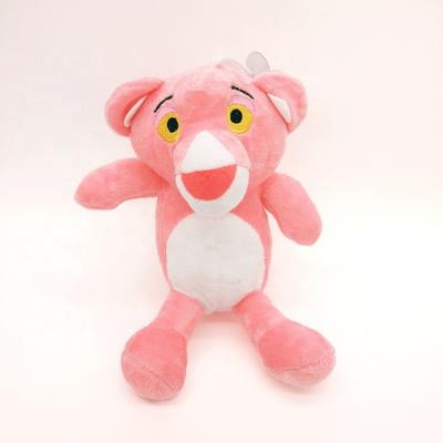 China Factory Cheap Soft Custom Plush Pink Panther 18cm Stuffed Plush Stuffed Animal Toy For Crane Machine Gifts for sale