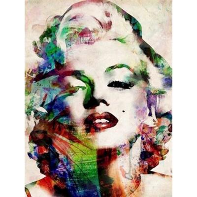 China Home Decorations.Gifts 5D Diamond Embroidery Sale Portrait Diamond Painting Full Square Marilyn Monroe Diamond Mosaic Women Drill Rhinestones for sale