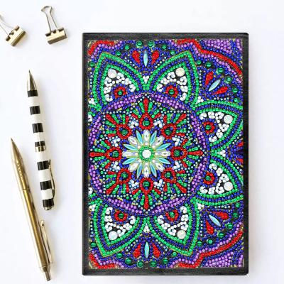 China Modern 5D Diamond Painting Notebook Diary Book Cross Embroidery Notebook for sale