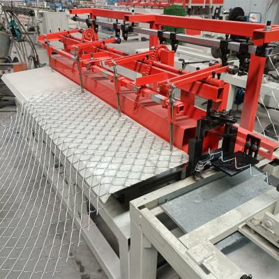 China Building Material Shops Automatic Popular Single Fence GST Wire Chain Link Machinery for sale