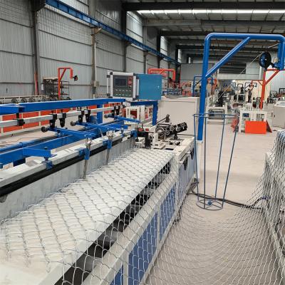 China Building Material Stores Best Digital Diamond Chain Link Fence Making Machine Factory Price for sale