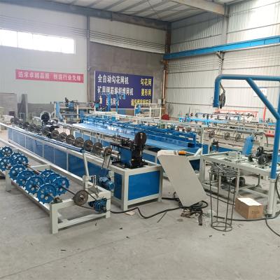 China Building Material Shops GST High Speed ​​Low Price Single Wire Chain Link Fence Machine for sale