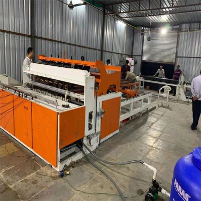 China Building Material Shops GST Fully Automatic Wire Mesh Reinforcement Welding Machine For Construction Fence Netting Mesh for sale