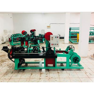 China Building Material Stores China Factory PVC Coated Barbed Wire Making Machine for sale