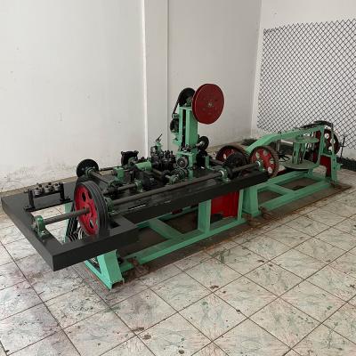 China Full Automatic Building Material Shops Barbed Twist Barbed Wire Making Machine for sale