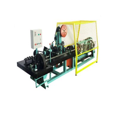 China Building Material Shops Full Automatic High Production Speed ​​Double Strand Twisted Barbed Wire Making Machine for sale