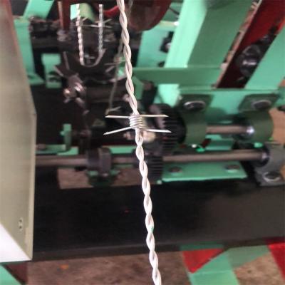 China Building Material Stores GST Security Wire Machine Chin Factory Steel Barbed Wire Making Machine for sale