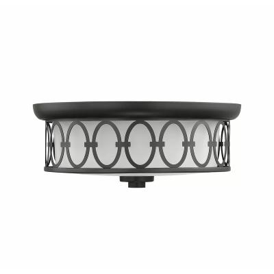 China Residential Interior Classic Decor Ceiling Light Lamp Unique Geometric Flush Mount For Lobby Aisle for sale