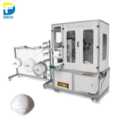 China Smart Factory Dafu N95 CUP SHAPE FULL AUTOMATIC PROTECTIVE MASK MAKING MACHINE for sale