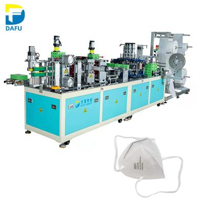 China Factory DA SMART Head Loop Strap Tape Using N95 FFP2 FFP3 Automatic Folding Mask Machine for sale