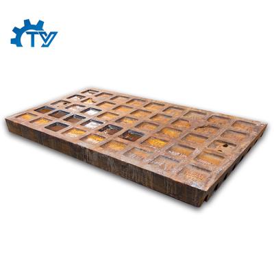 China Crush China Factory Hot Sales Mn13 Mn18 GX120Mn12 Parts Jaw Port Plate For Mining Machinery Parts for sale