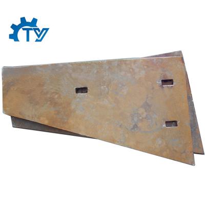 China Crushing Mill Grinder Side Plate Manufacturing Wear Casting Parts Grinder Wear Parts For Slaughtering Machine for sale