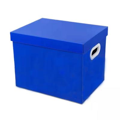 China Recycled Materials Sale Best Durable Using Packing Crates Custom Logo Storage Box Movable Box for sale