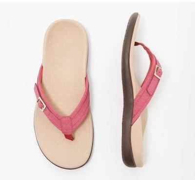 China Comfortable Casual Women's Suede Flip Flop Outdoor Shoes Fashion Trend Women's Summer Beach Cheap Slipper Sandals for sale