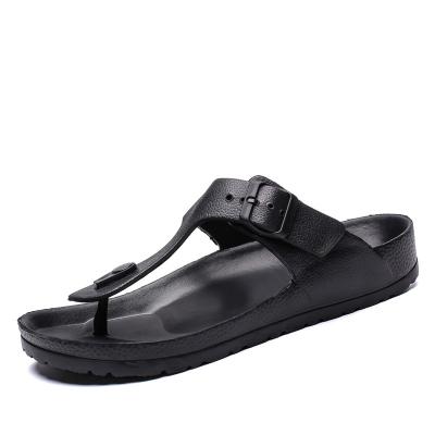 China Fashion Trend Men's Summer Slippers Off The Beach Female Eva Soft Light Flip Flops Shoes Plus Size Male Sandals Flat Shoes for sale