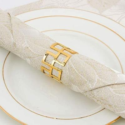 China UNIQ Sustainable Napkin Rings Dining Table Setting For Casual Or Formal Occasions Napkin Holder Rings Table Decoration for sale