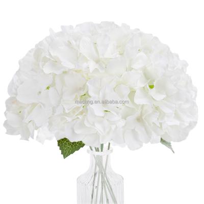 China Home.Restaurant.Bar.Hotel.Wedding Wholesale Top Floral Hydrangea Flower Wall Hydrangea Artificial Flowers Wedding Centerpiece Decorative Wedding Bouquets for sale