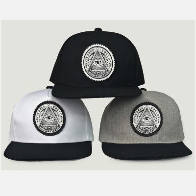 China COMMON wholesale fashion logo snapback custom rubber sticked hat for sale