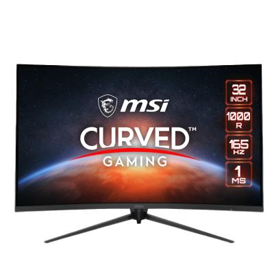 China MSI Optix G321CQP 32 inch 165Hz Curved Widescreen Gaming Display Computer Gaming Desktop Monitor for sale