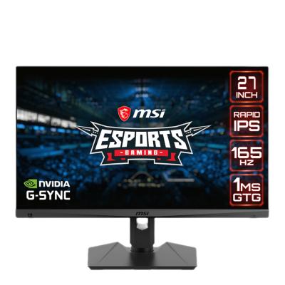 China Non Curved For MSI Optix MAG274QRF 27 Inch IPS 2k Wide Gaming Desktop PC Gaming Computer LCD Flat Monitor Screen 165Hz for sale