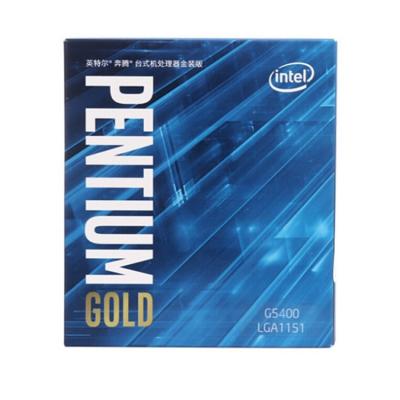 China ForIntel Intel Pentium G5400 Desktop CPUs PC Gaming CPU Processor Boxed With ASUS H310 B360 B365M Motherboard Set LGA1151 for sale