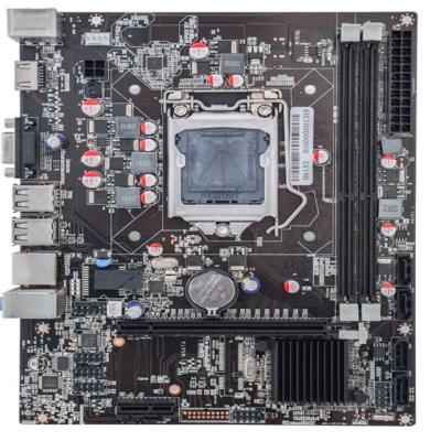 China Factory Wholesale OEM H61 Desktop Motherboard Support DDR3 LGA1155 Memory Socket for sale