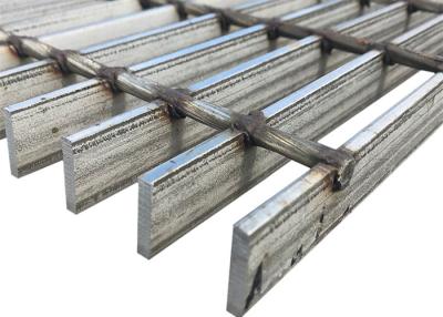 China Grill Steel Floor Grating Hot Dip Galvanised Mild Steel Material Square Shape for sale