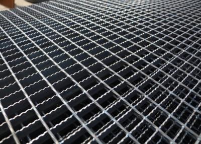 China Non Slip Untreated Steel Floor Grating Decks Galvanized Steel Floor Grates for sale