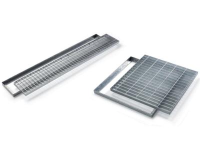 China Zinc Coated Heavy Duty Trench Grating , Kerb Inlet Sump Grate And Frame for sale