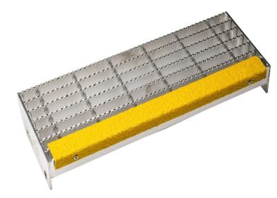 China UV Resistance Steel Grate Stair Treads High Anti Skidding Stability Easy Install for sale