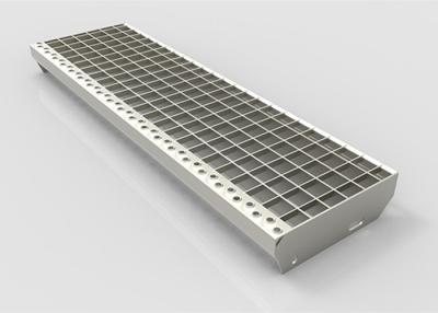 China Structural Steel Grate Stair Treads With 30 40 60 Bar Grating CE Standard for sale