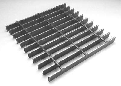 China 30mm Pitch Hot Dip Marine Deck Steel Bar Grating , Metal Walkway Decking for sale