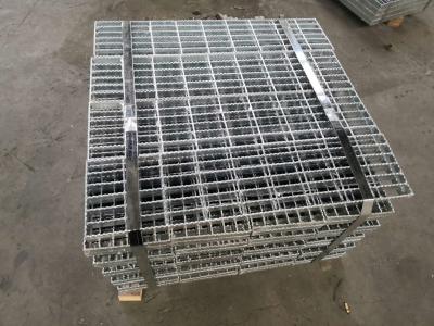 China Forge Welded Steel Bar Grating Common Banded Ends Subway Grating Clamp for sale