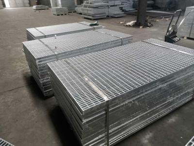 China 25x4.5mm Driveway Traffic Steel Floor Grating Covers 3 23x5mm Anti - Slip Places for sale