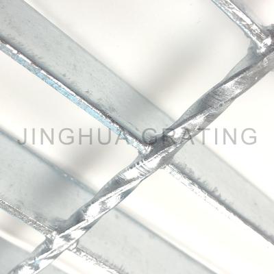 China Serrated Bar Metal Drain 100mm Drainage Steel Grating for sale