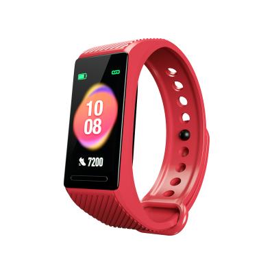 China TD18 Touch Screen Heart Rate Wristband Thermometry Smart Watch Sports Wristband Waterproof Smart Watch Heart Rate for sale