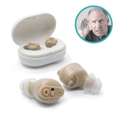 China Mini Sound Amplification Hot Selling Rechargeable Invisible Pocket Digital Hearing Aid For Deaf Guarantee Hearing Sound Amplifier for sale