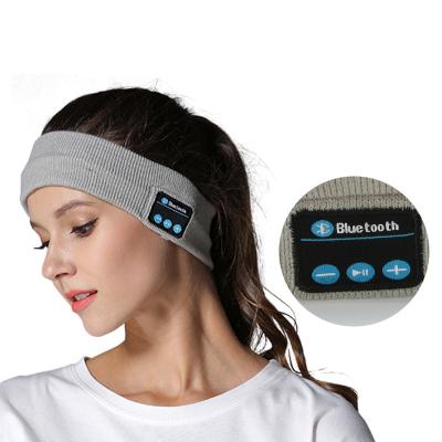 China Application: 2 in 1 working outdoor wireless earphone sports hair band BT headband for sale