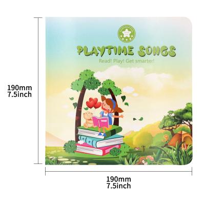 China Low Price Education Customizing Environmental Sound Book Books Music Notebook For Baby for sale