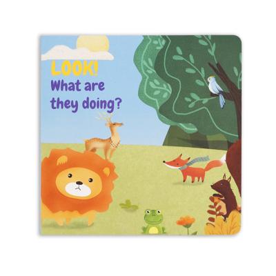 China Education Customized Push Button Educational Hardcover Sound Book For Kids Study for sale