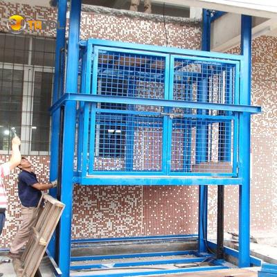 China China 3-15m Hotels China 3-15m Freight Lift Indoor Outdoor Hydraulic Stationary Cargo Lift Platform On Sale for sale