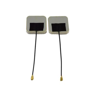 China PE/CU/Ceramic Patch 2400-2500Mhz Active Ceramic Antenna Wifi 2.4g Internal Ceramic Antenna With Ipex Connector for sale