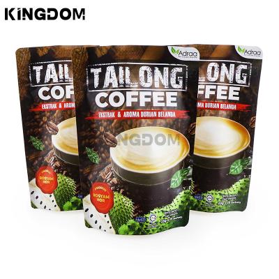 China Moisture Proof Custom Mylar Bags Freeze Dried Candy Stand Up Pouch With Zipper Coffee Packaging for sale