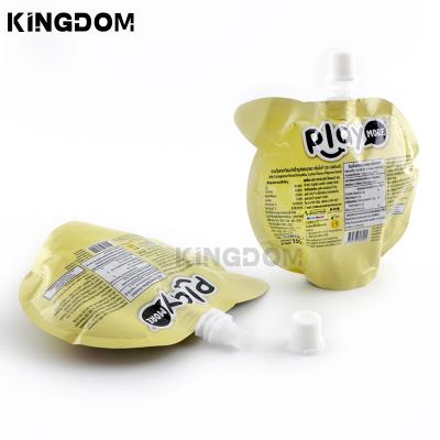 China Moisture Proof Factory Wholesale Reusable Liquid Drink Pouches Bags Custom Plastic Juice Bag Drink Bag With Spout for sale