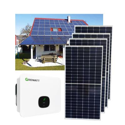 China 3kw 5kw 10kw15kw 50kw 100kw megawatt 10kw 10000watt 100 kilowatt 1 50 kilowatt 5 100kva 1mw home tie hoop on grid solar panel system kit for sale