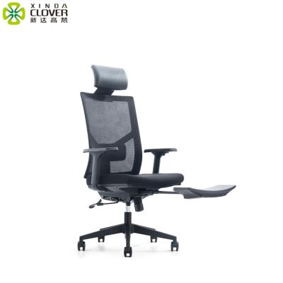 China Best Design Office Ergonomic Adjustable High Back Chair Executive Computer Swivel Chair Mesh Back Chair (Height) for sale