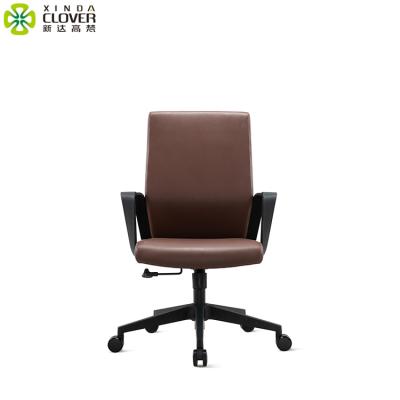 China Luxury Reception Style Adjustable Meeting Furniture Morden (Height) Massage Guest Office Leather Waiting Chair for sale