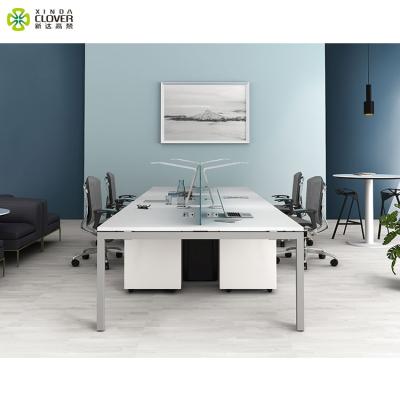 China Convertible Commercial Office Furniture 6 People Office Workstation for sale