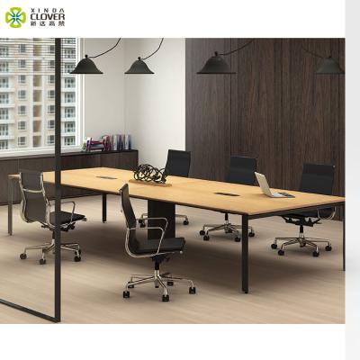 China Metal Base Furniture Manufacturers High Quality Office Conference Meeting Table for sale